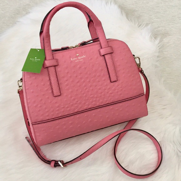 kate spade Handbags - NWT kate spade Riverside Street Ostrich Felix